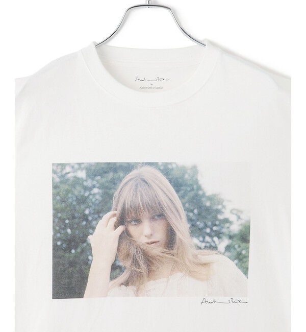 SALON adam et rope'「【COUTURE D'ADAM（クチュール ド アダム）】Jane / Color フォトT」|Tシャツ・カットソー|