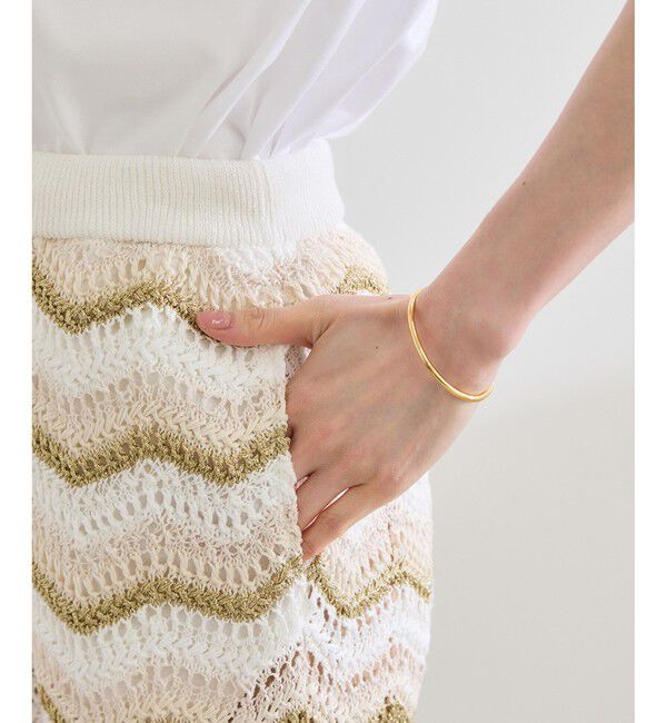 ROPE「【COOHEM（コーヘン）】ZIGZAG SUKASHI KNIT PANTS【WEB・一部店舗限定】【一部別注カラー】/洗える」|チノ|