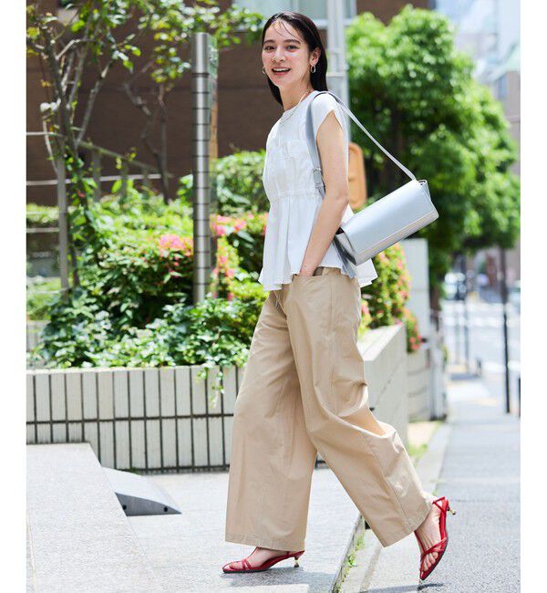 VIS「【WEB限定】ビスチェドッキングペプラムカットソー」|Tシャツ・カットソー|