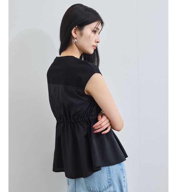 VIS「【WEB限定】ビスチェドッキングペプラムカットソー」|Tシャツ・カットソー|