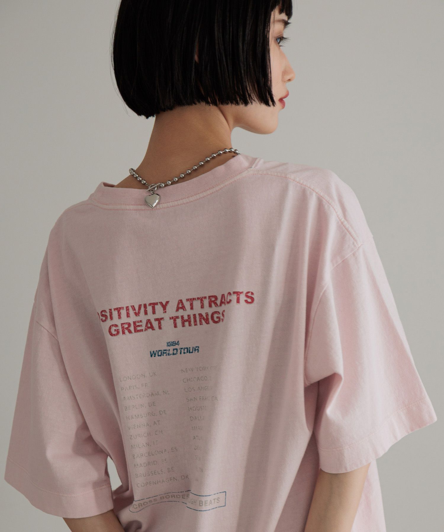 LOWRYS FARM「ＵＳＥＤバンＴＳＳ」|Tシャツ・カットソー|