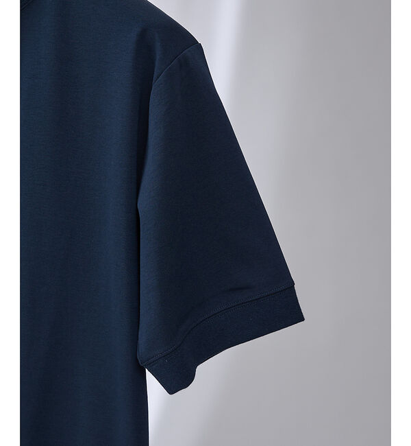 ABAHOUSE「【リブ付】シルケット ポンチ 半袖 Tシャツ」|Tシャツ・カットソー|