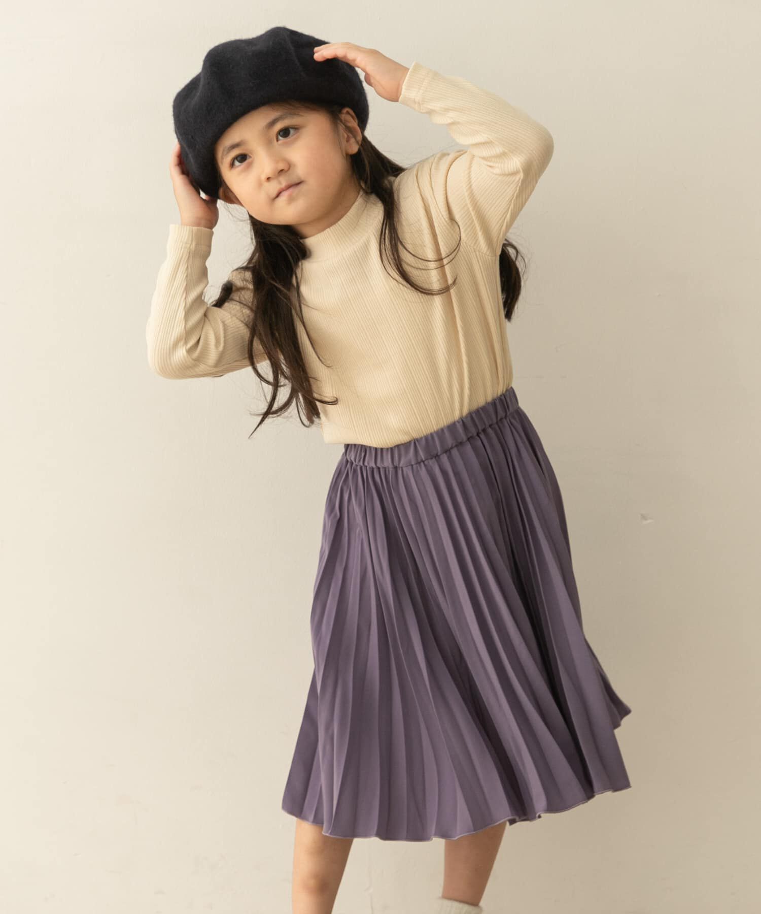 URBAN RESEARCH DOORS「『親子リンク』ランダムプリーツスカート(KIDS)」|その他|