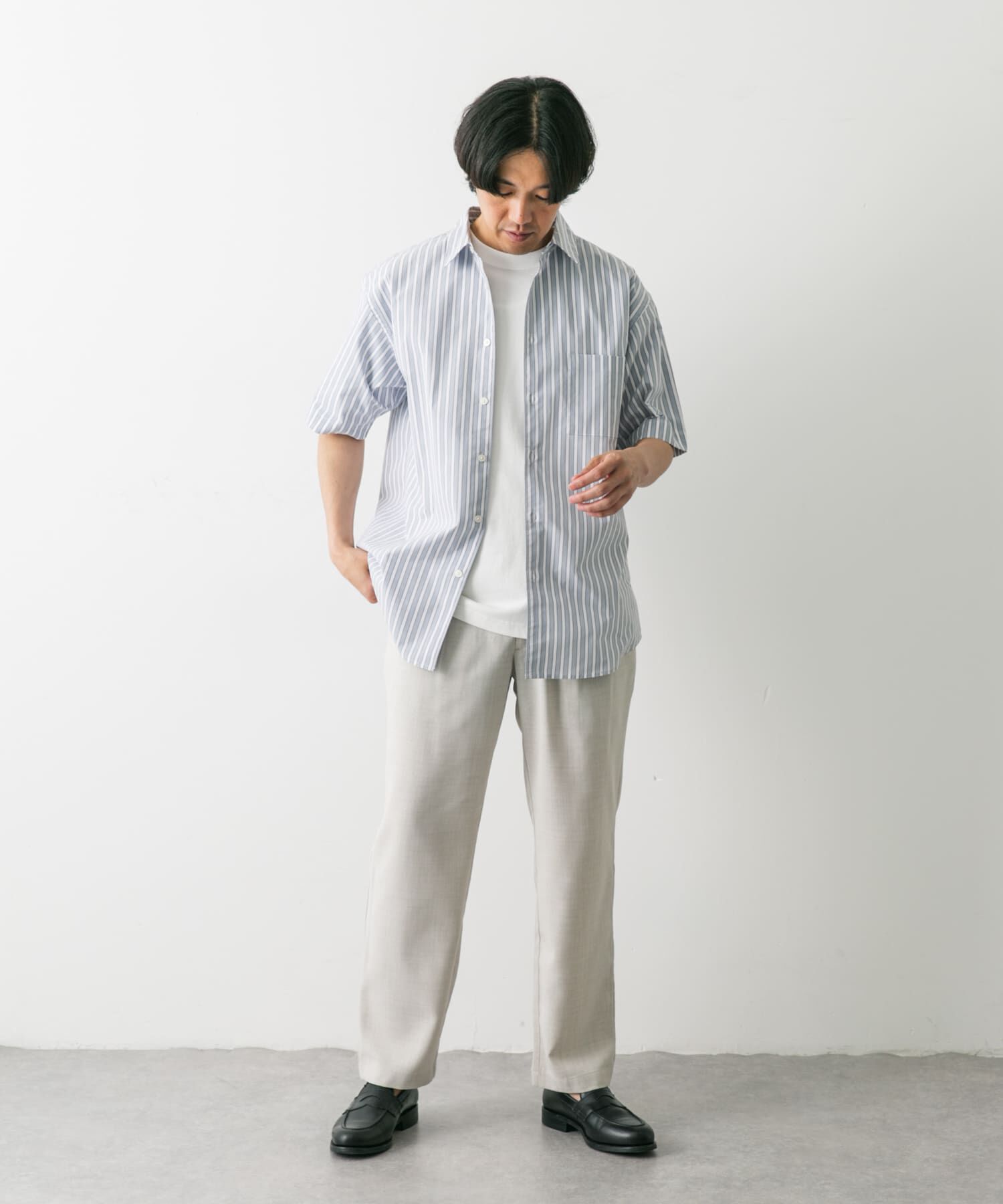 URBAN RESEARCH DOORS「『吸水速乾/イージーケア』リネンライクイージーパンツ」|その他|