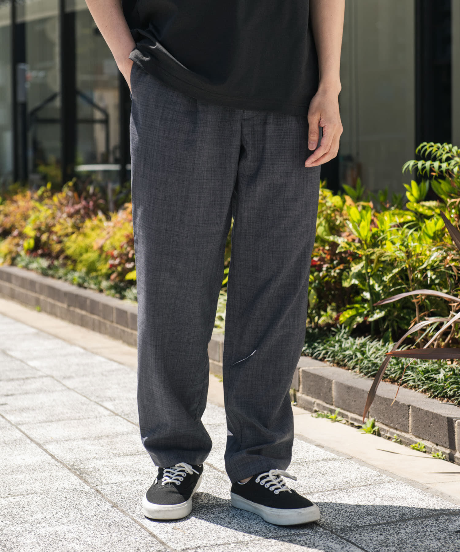 URBAN RESEARCH DOORS「『吸水速乾/イージーケア』リネンライクイージーパンツ」|その他|