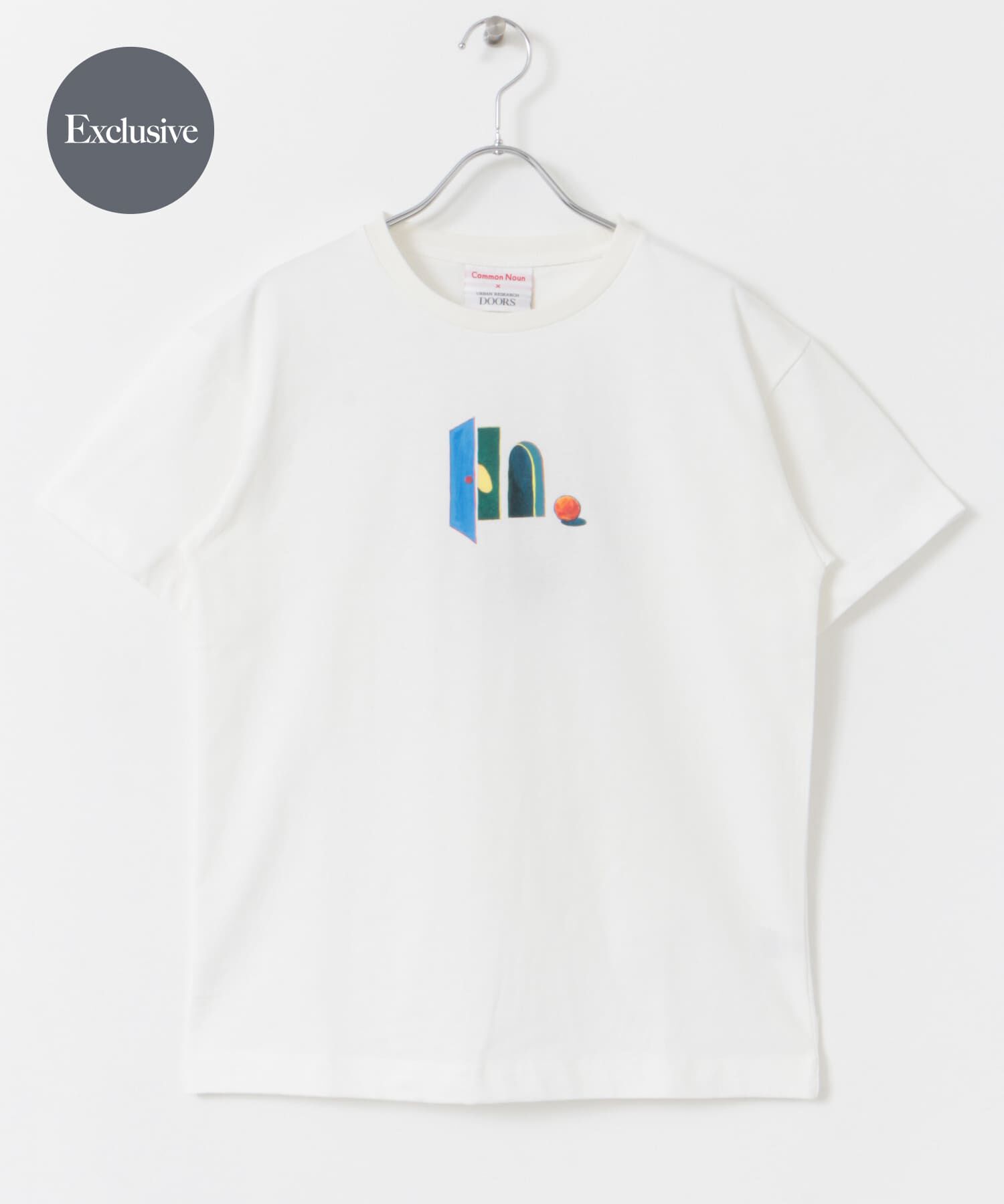 URBAN RESEARCH DOORS「『別注』Common Noun&times;DOORS　HORSE Kana Akiyama T-shirts」|Tシャツ・カットソー|ホワイト