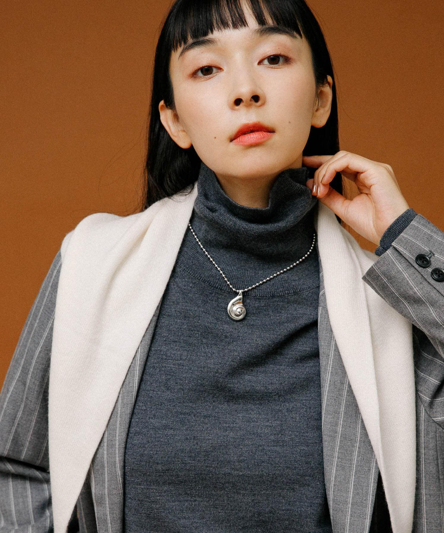 URBAN RESEARCH「IRIS47　ammonite necklace」|ネックレス|シルバー