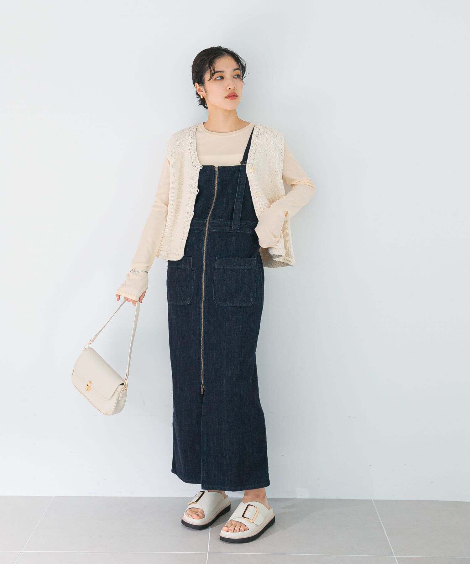 URBAN RESEARCH ROSSO「le　BELLE EPOQUE COTTON VEST」|ベスト・ジレ|