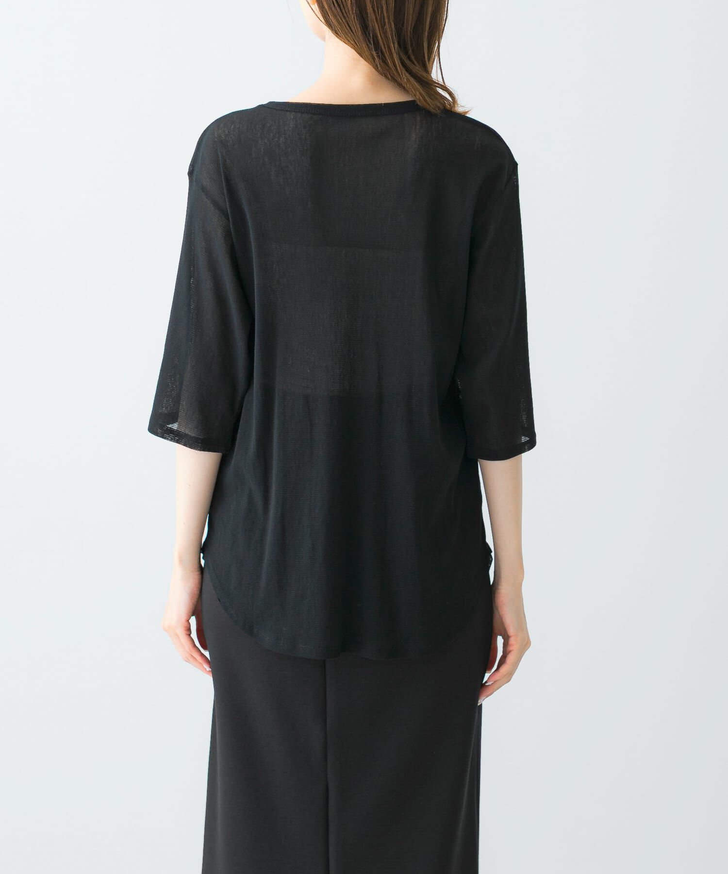 URBAN RESEARCH ROSSO「YENN　COTTON TULLE T-SHIRTS」|Tシャツ・カットソー|