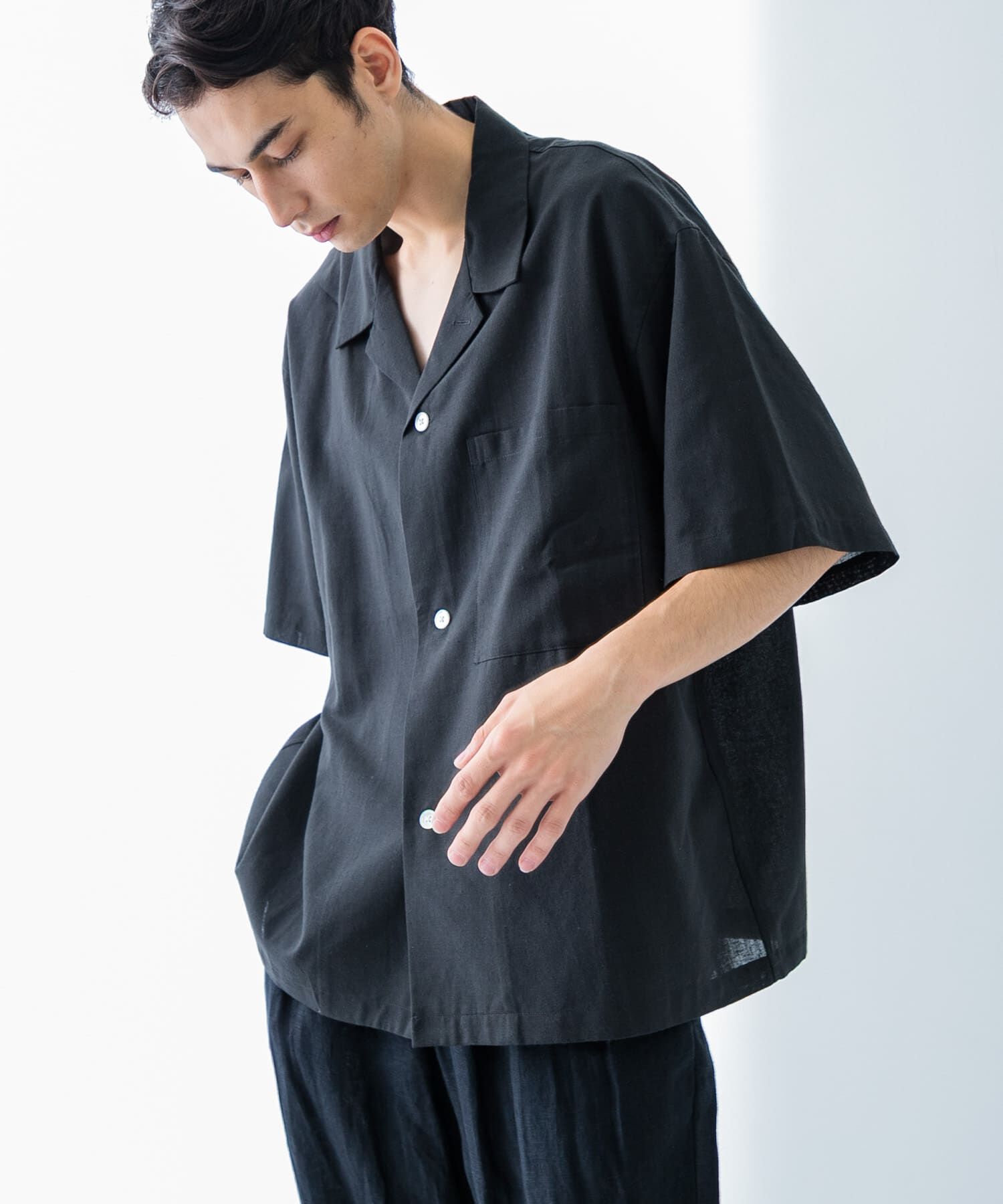 URBAN RESEARCH「『UR TECH DRYLUXE』高機能リネンシャツジャケット」|シャツ・ブラウス|