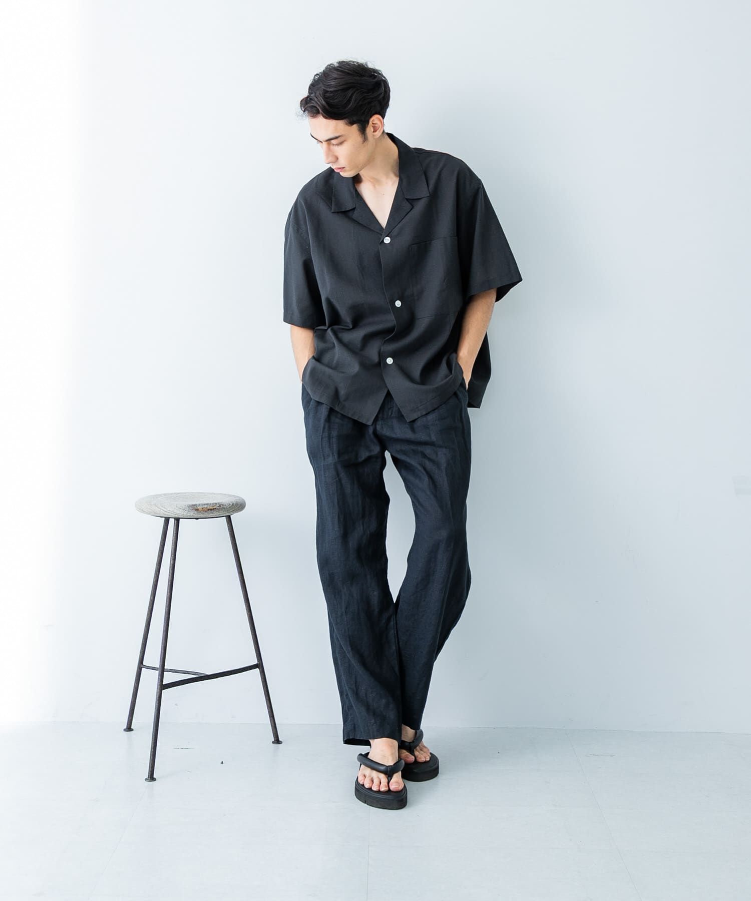 URBAN RESEARCH「『UR TECH DRYLUXE』高機能リネンシャツジャケット」|シャツ・ブラウス|