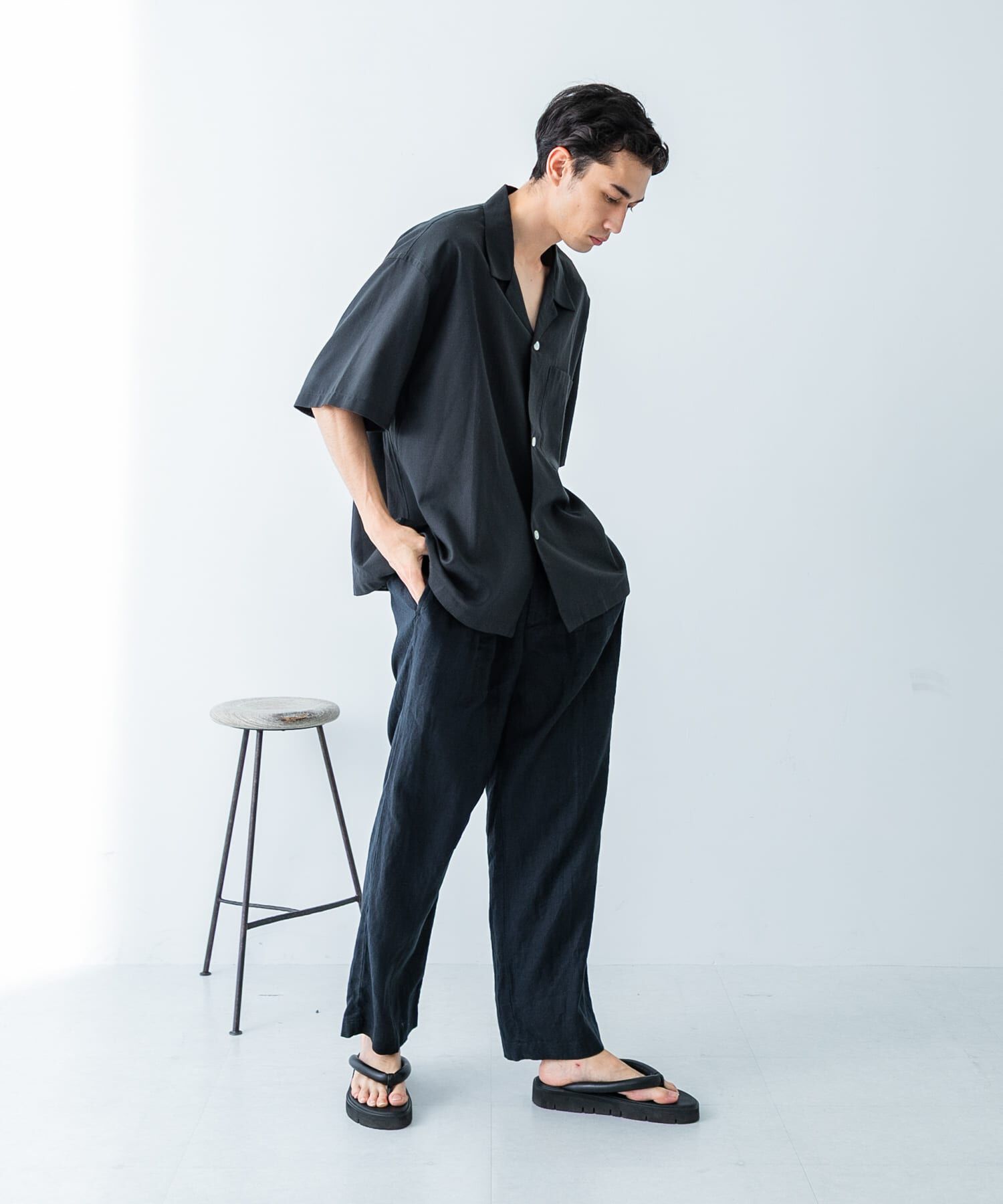 URBAN RESEARCH「『UR TECH DRYLUXE』高機能リネンシャツジャケット」|シャツ・ブラウス|