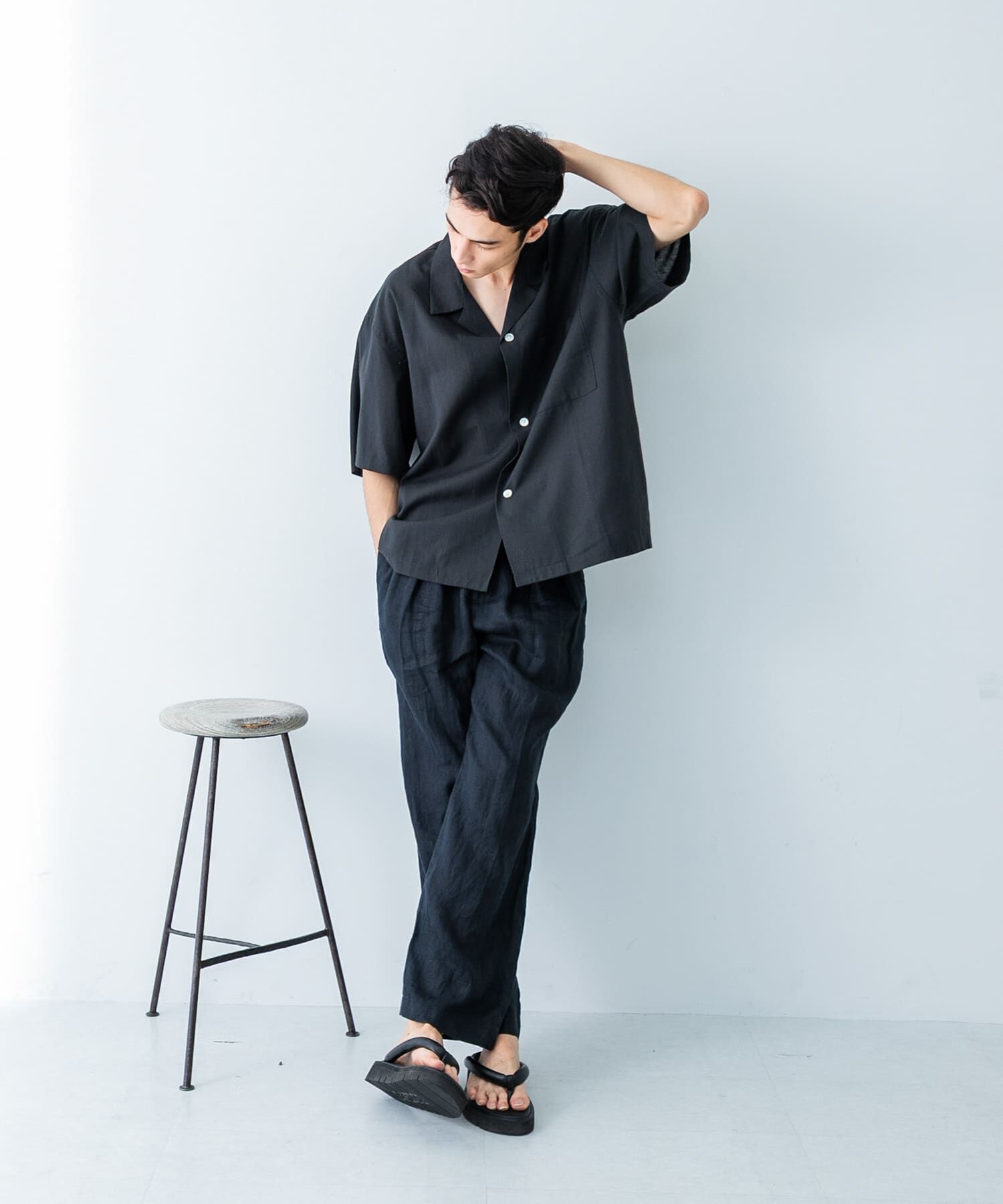 URBAN RESEARCH「『UR TECH DRYLUXE』高機能リネンシャツジャケット」|シャツ・ブラウス|