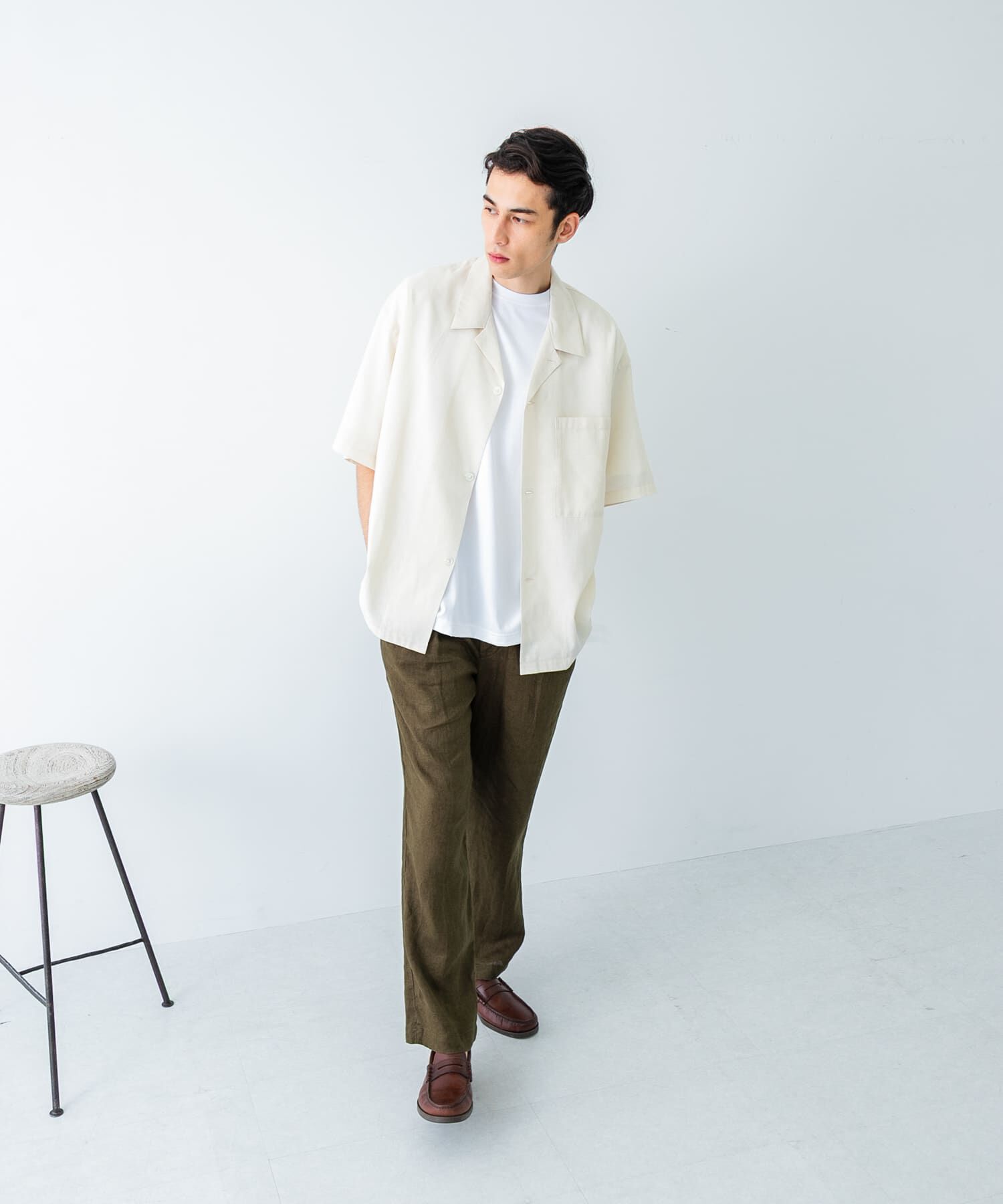 URBAN RESEARCH「『UR TECH DRYLUXE』高機能リネンシャツジャケット」|シャツ・ブラウス|