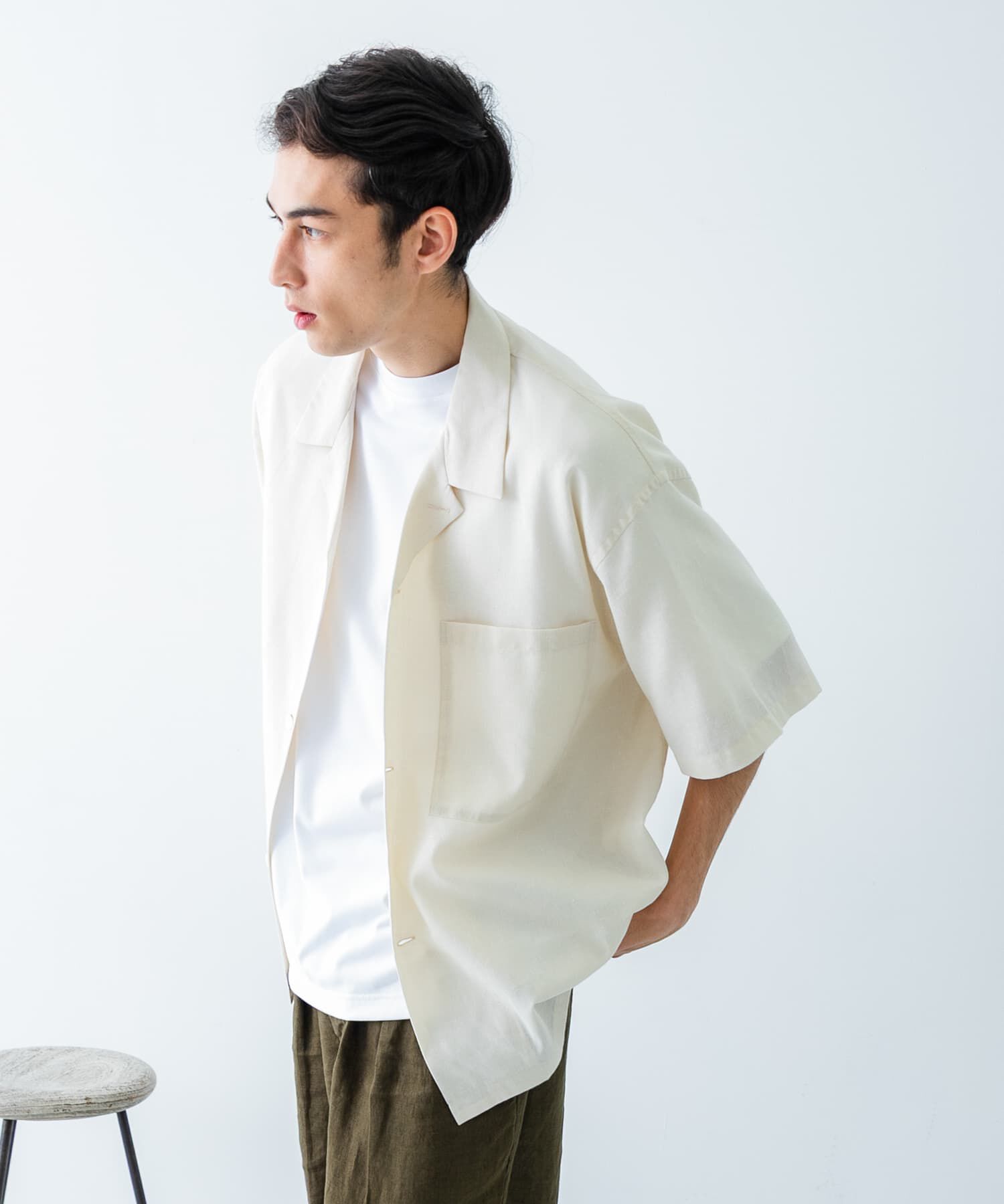 URBAN RESEARCH「『UR TECH DRYLUXE』高機能リネンシャツジャケット」|シャツ・ブラウス|