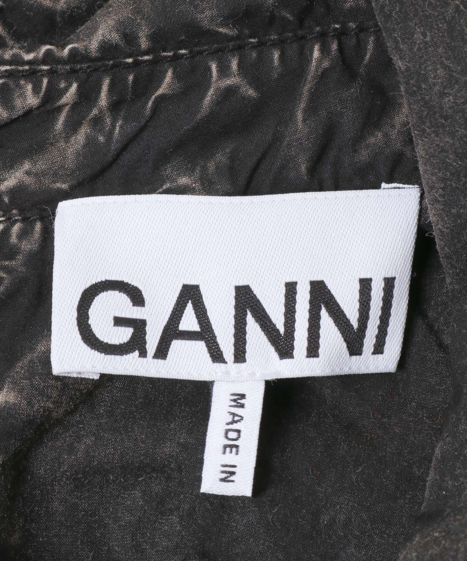 URBAN RESEARCH「GANNI　GARMENT DYED FRILL BLOUSE」|シャツ・ブラウス|