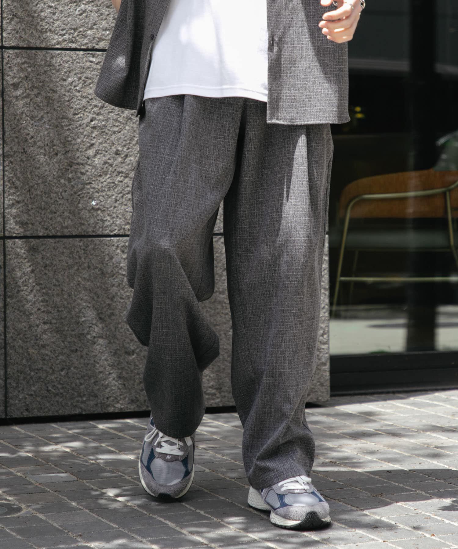 SENSE OF PLACE by URBAN RESEARCH「メランジタックワイドパンツ」|その他|