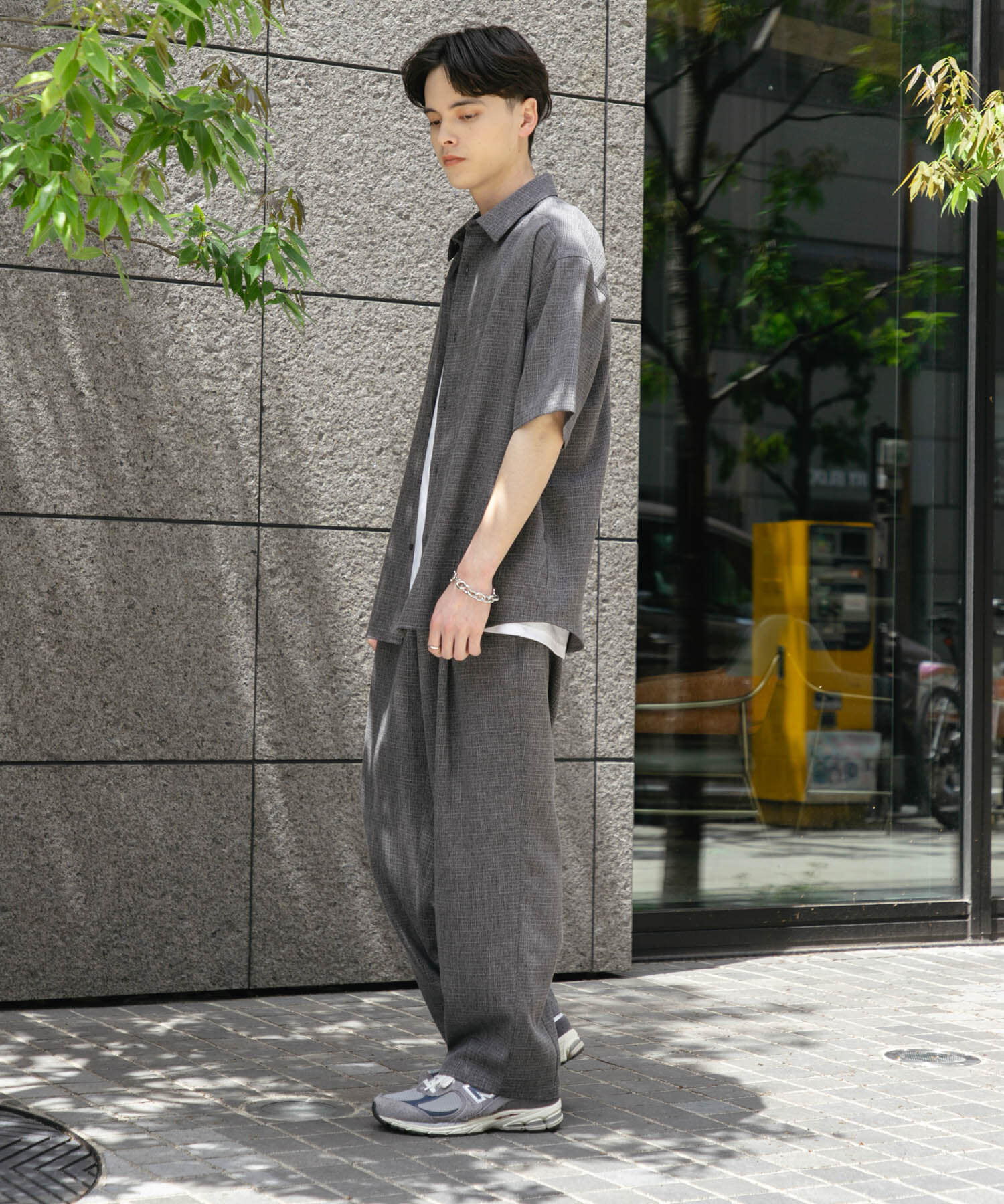SENSE OF PLACE by URBAN RESEARCH「メランジタックワイドパンツ」|その他|
