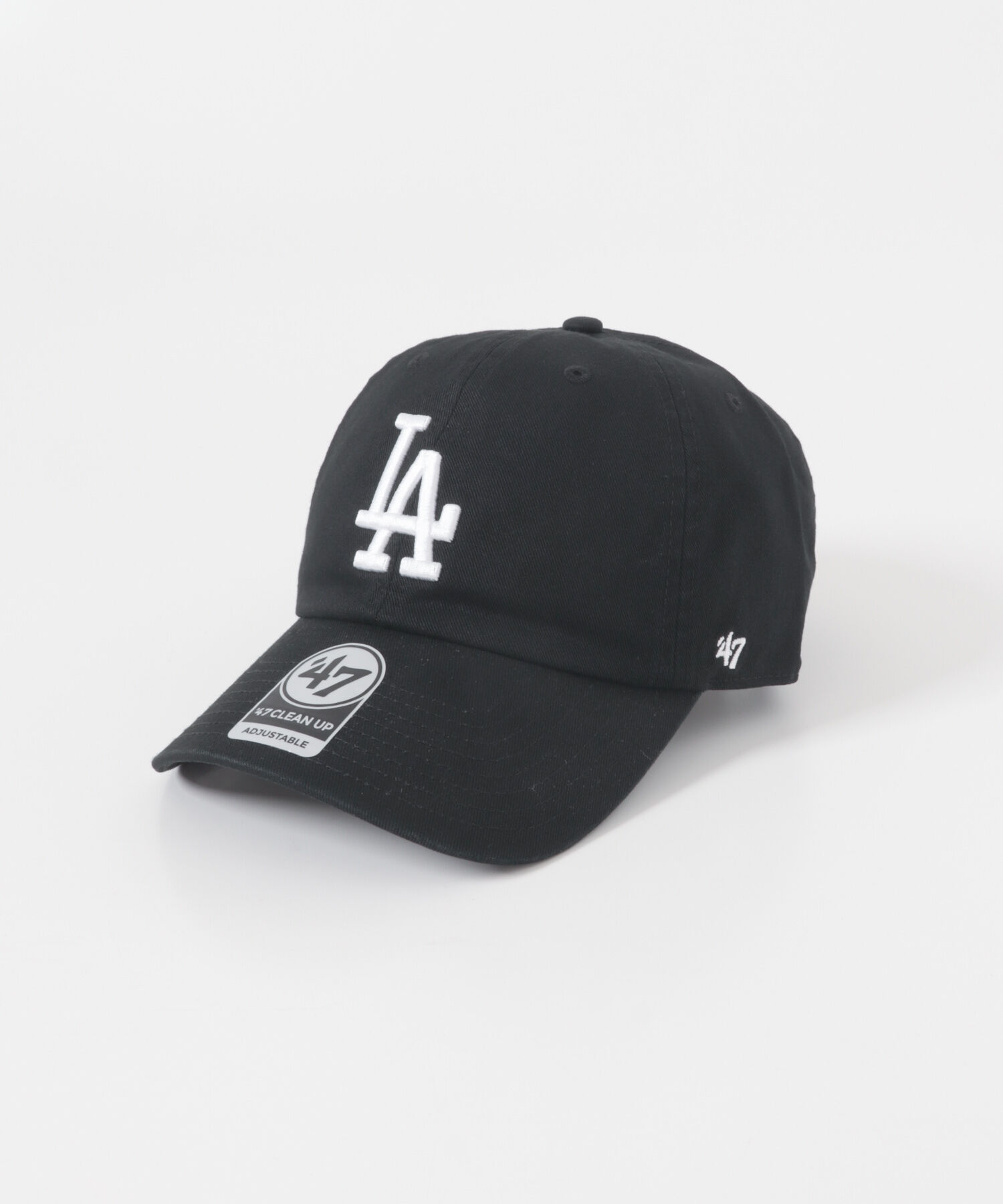 SENSE OF PLACE by URBAN RESEARCH「『WEB/一部店舗限定』FORTY SEVEN　47 CLEAN UP DODGERS」|キャップ・キャスケット|ブラック