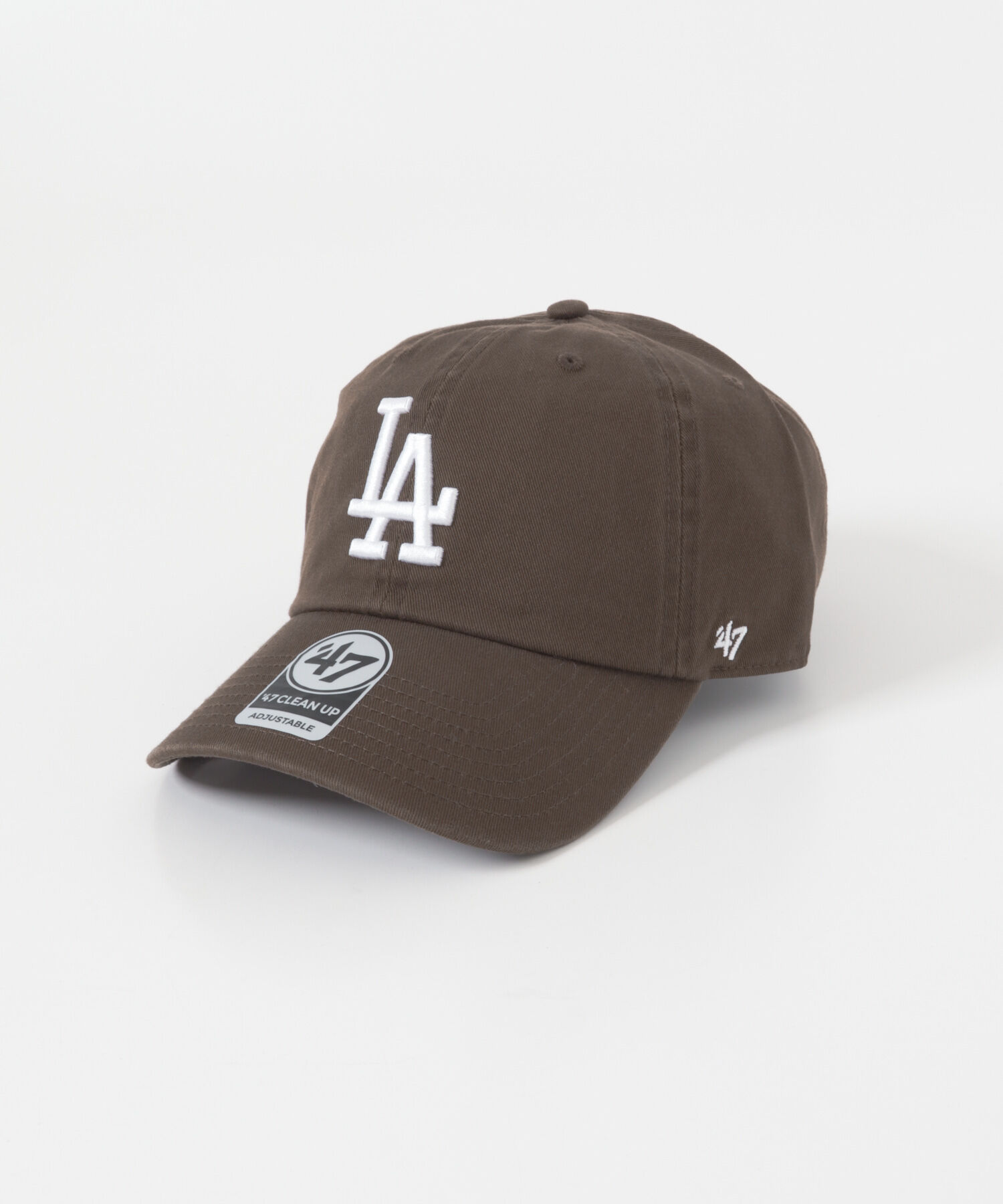 SENSE OF PLACE by URBAN RESEARCH「『WEB/一部店舗限定』FORTY SEVEN　47 CLEAN UP DODGERS」|キャップ・キャスケット|ブラウン