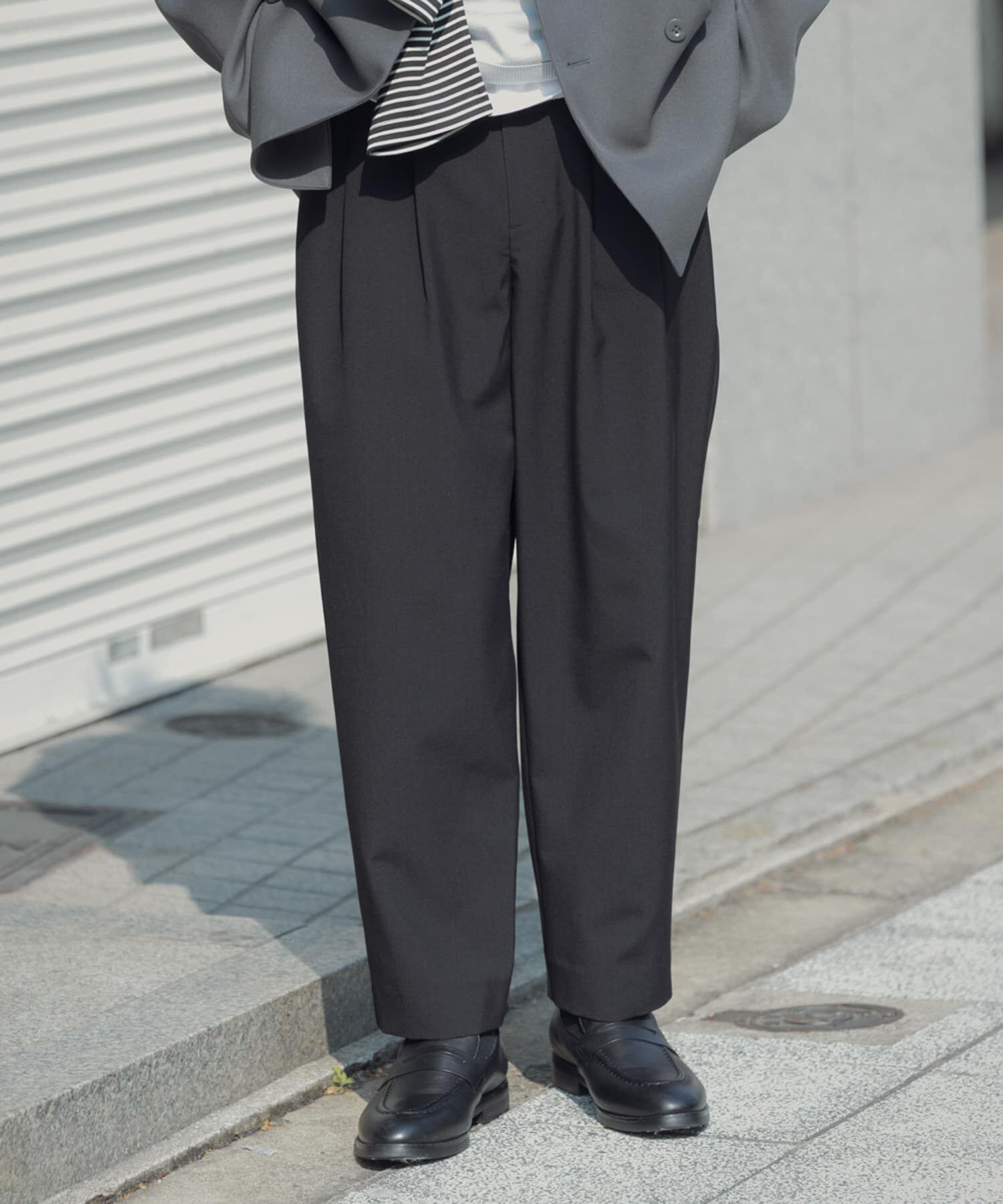 SENSE OF PLACE by URBAN RESEARCH「ダブルタックテーパードパンツ」|その他|