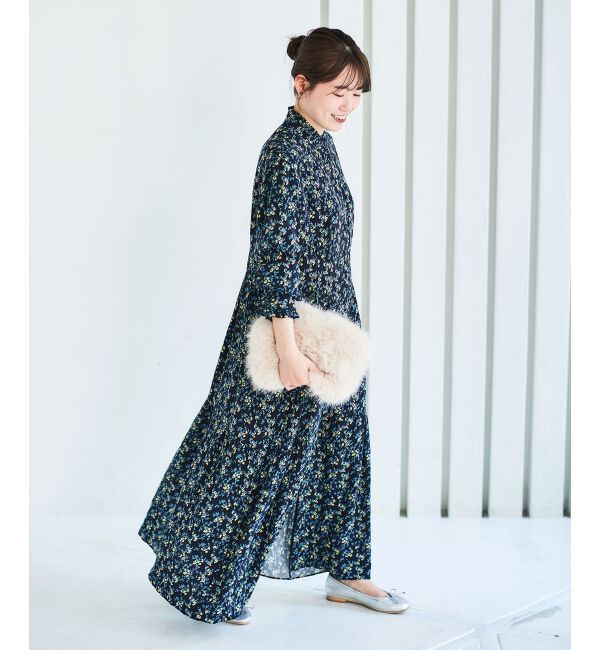 le.coeur blanc「IPEKERフリルネックワンピース」|ワンピース|