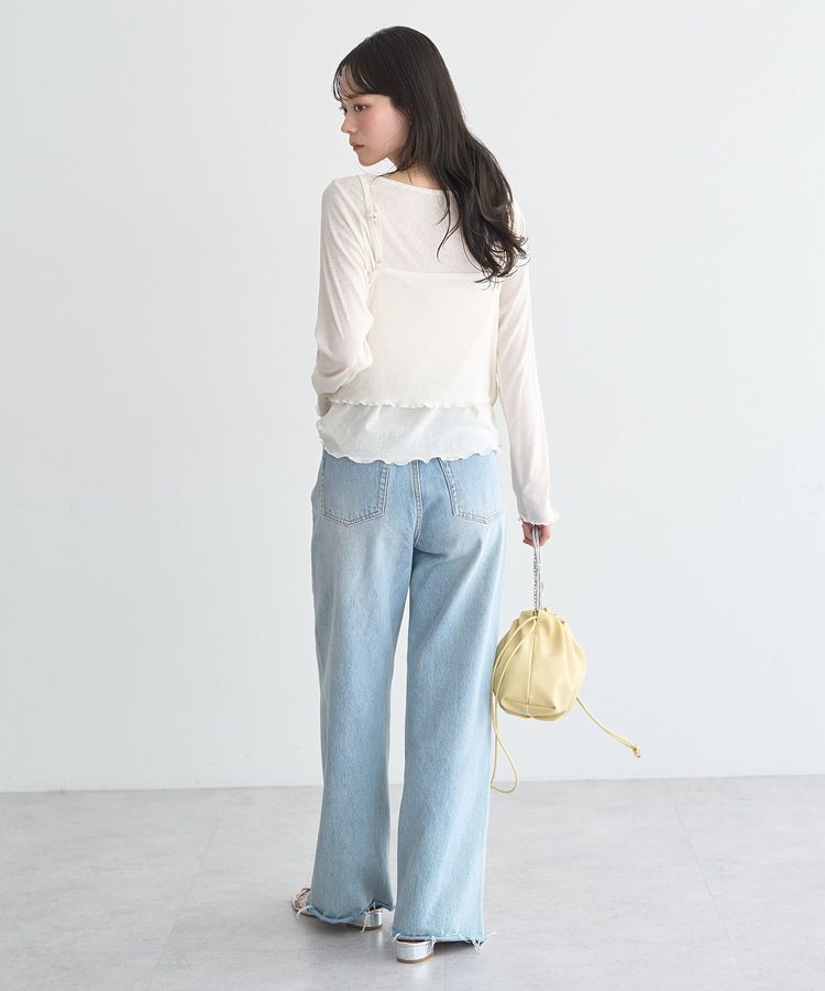 earth music&ecology「【SET】ツイストキャミレイヤードカットソー」|Tシャツ・カットソー|