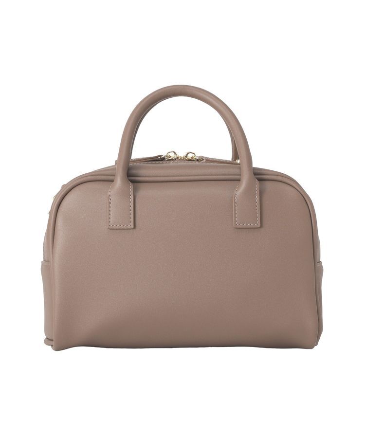 Maison de FLEUR「【2Way/チャーム付き】スクエアボストンバッグ」|ハンドバッグ|