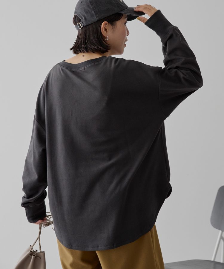 AMERICAN HOLIC「ソフトタッチヘンリーネックプルオーバー」|Tシャツ・カットソー|