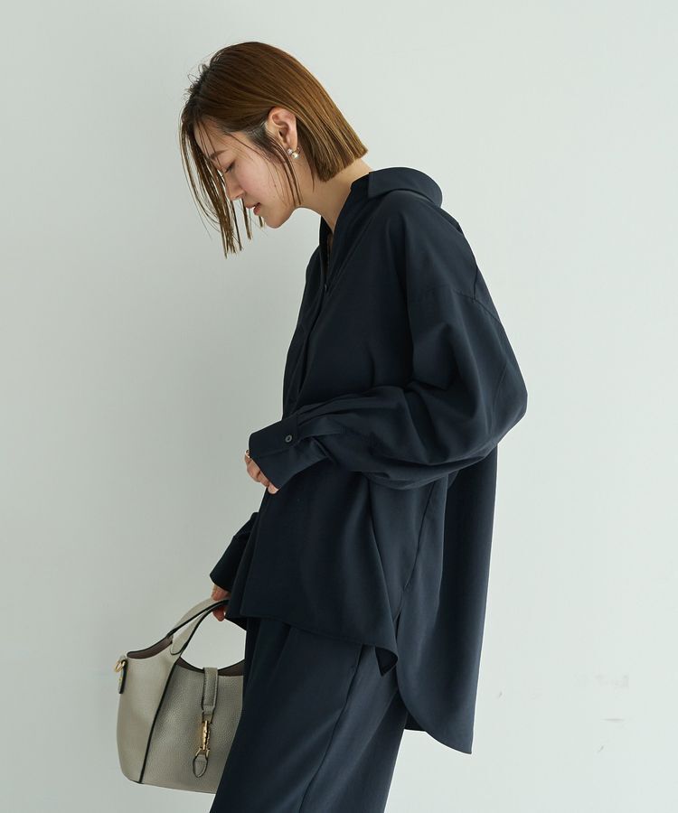 YECCA VECCA「【2点SET】スキッパーデザインセットアップ」|オールインワン|