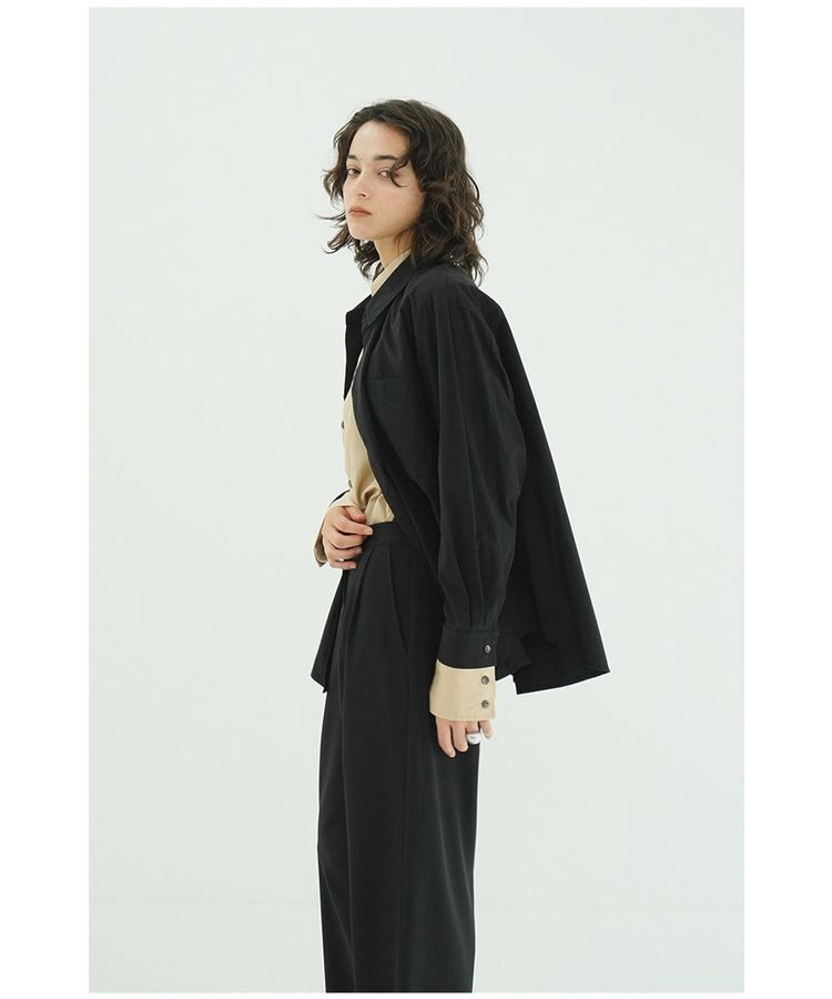 GARAGE OF GOOD CLOTHING「【CLANE】TWO TONE LAYERED SHIRTS」|シャツ・ブラウス|