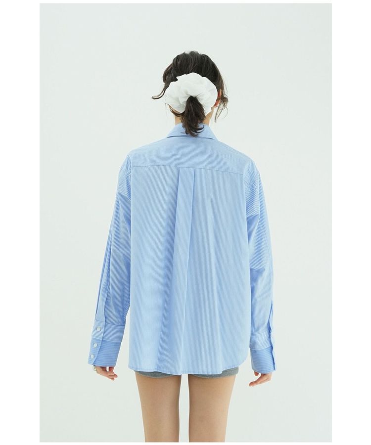 GARAGE OF GOOD CLOTHING「【CLANE】TWO TONE LAYERED SHIRTS」|シャツ・ブラウス|