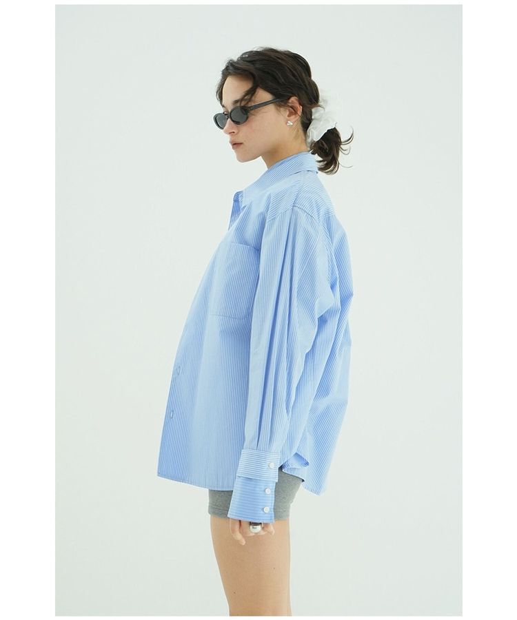 GARAGE OF GOOD CLOTHING「【CLANE】TWO TONE LAYERED SHIRTS」|シャツ・ブラウス|