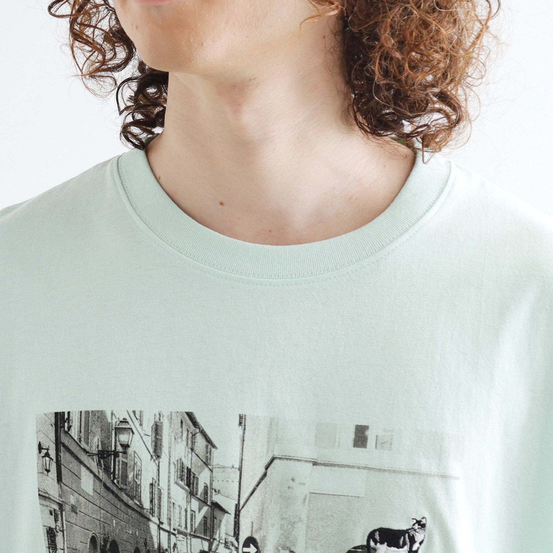 tk.TAKEO KIKUCHI「フォト刺繍Tシャツ」|Tシャツ・カットソー|