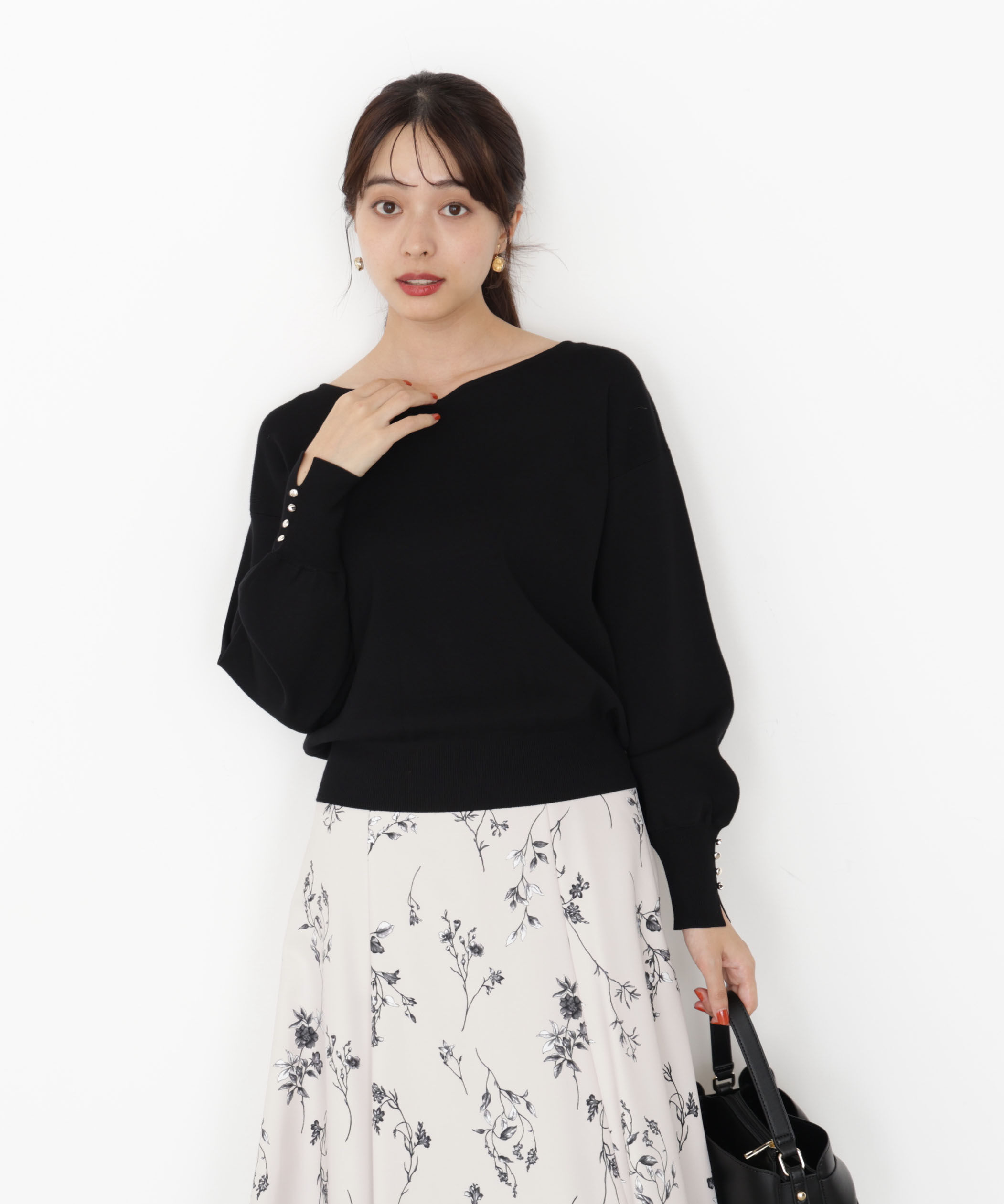 PROPORTION BODY DRESSING「＜ハンドウォッシャブル＞ハートカット総針ニット 25AW」|ニット・セーター|
