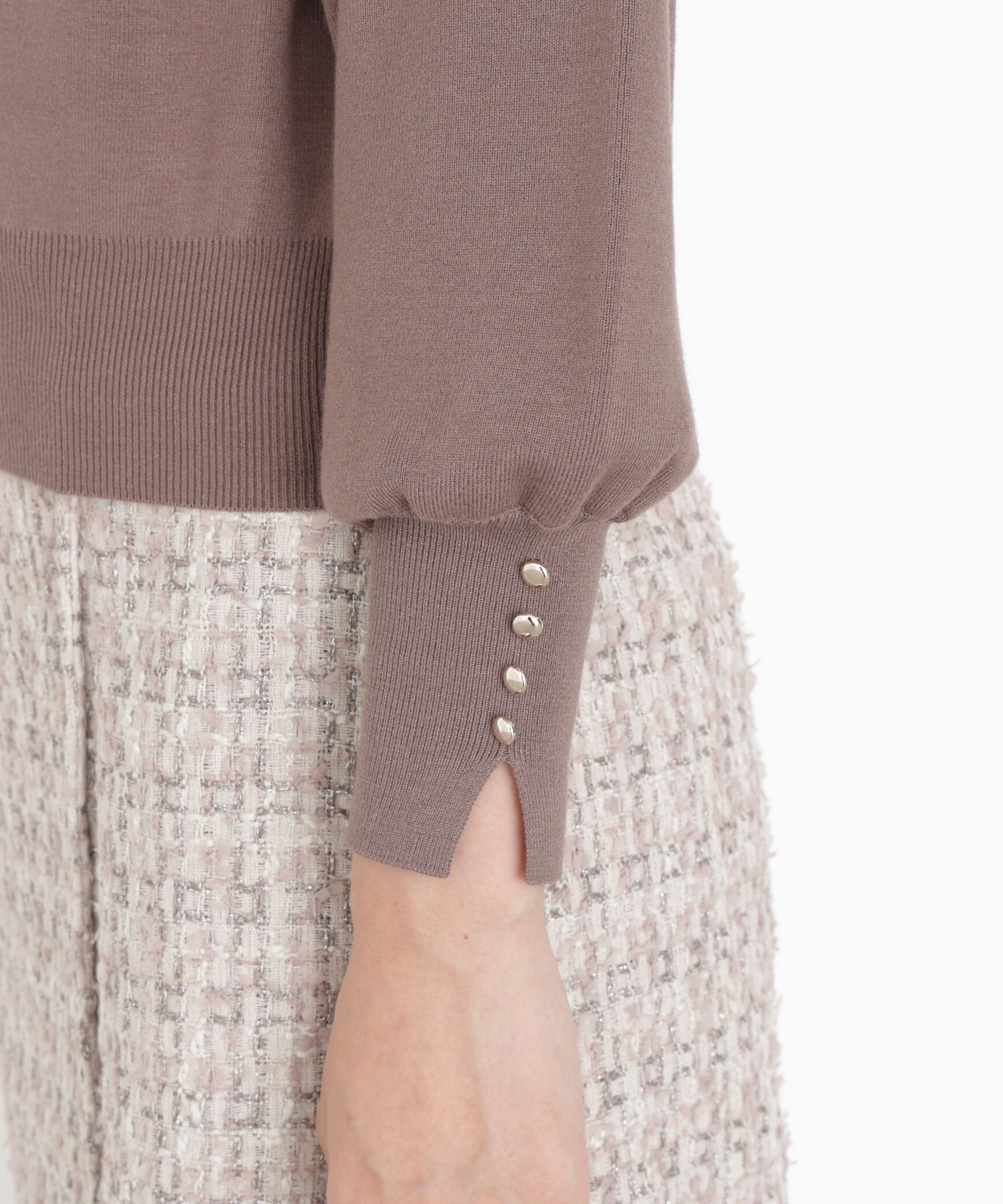 PROPORTION BODY DRESSING「＜ハンドウォッシャブル＞ハートカット総針ニット 25AW」|ニット・セーター|