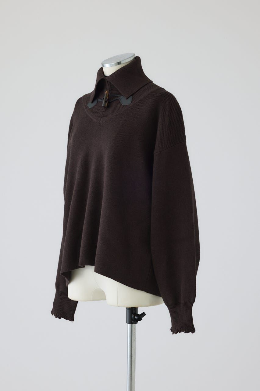 RIM.ARK 「Toggle motif knit tops」|ニット・セーター|