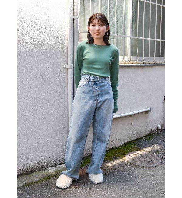 Ungrid「シアーフィットロングスリーブTee」|Tシャツ・カットソー|
