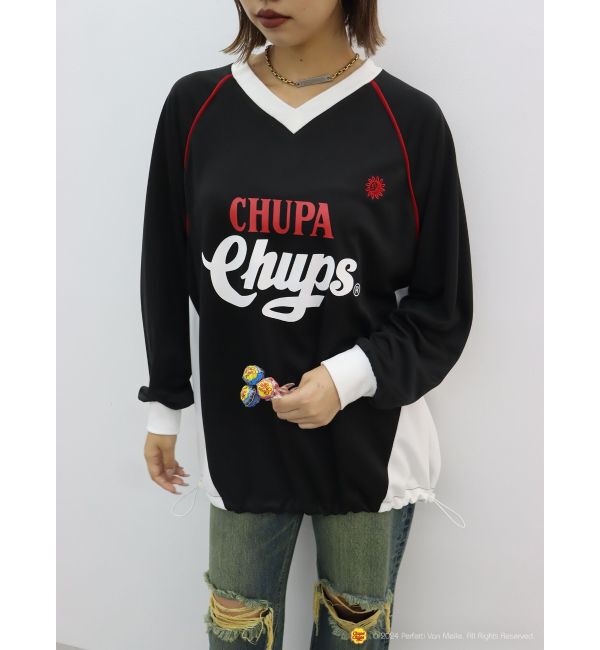 EVRIS「【EVRIS&times;Chupa Chups】ユニホームトップス」|Tシャツ・カットソー|