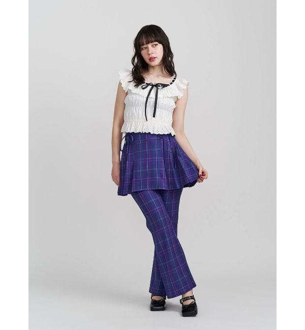jouetie「【FRUITSZIPPER仲川瑠夏】フレアパンツ」|その他|