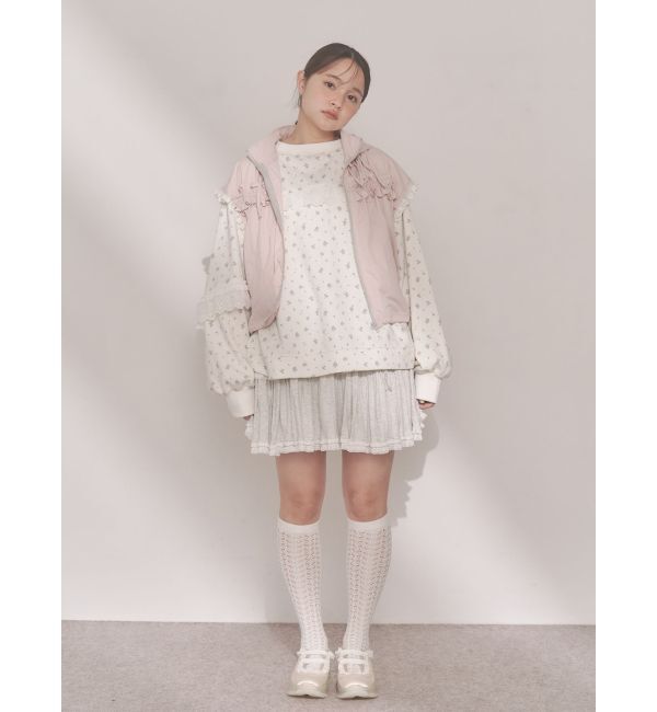merry jenny「satin frill bandスニーカー」|スニーカー|