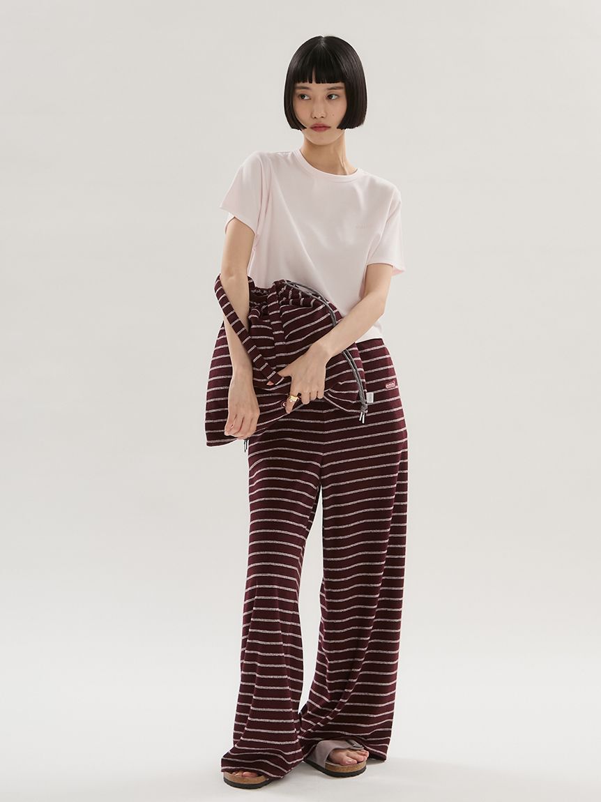 emmi atelier「ソフトタッチクロップドTシャツ」|Tシャツ・カットソー|