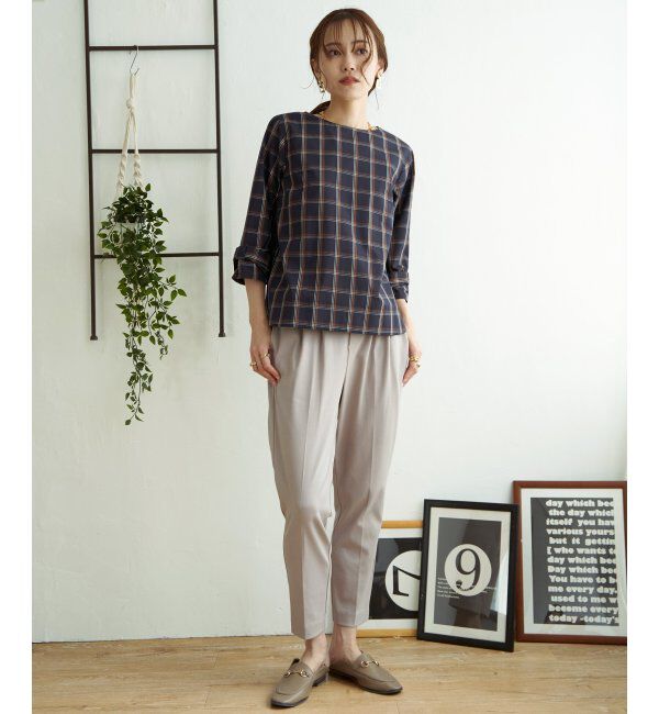 ikka「Beasystretch テーパードパンツ」|その他|
