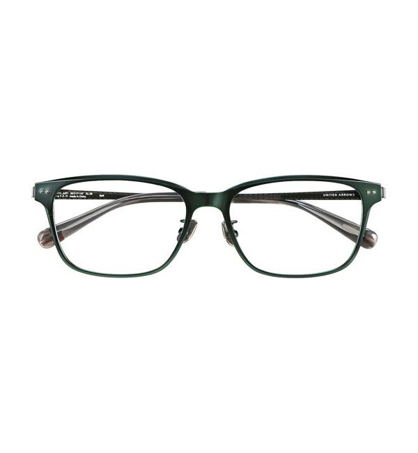  「Zoff|UNITED ARROWS|ウェリントン型 メガネ｜ユナイテッドアローズ  ビジネス 軽量 レンズ交換券付」|メガネ|
