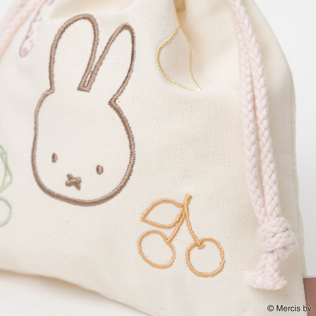  「BRUNA Colorful Line 巾着」|ポーチ|