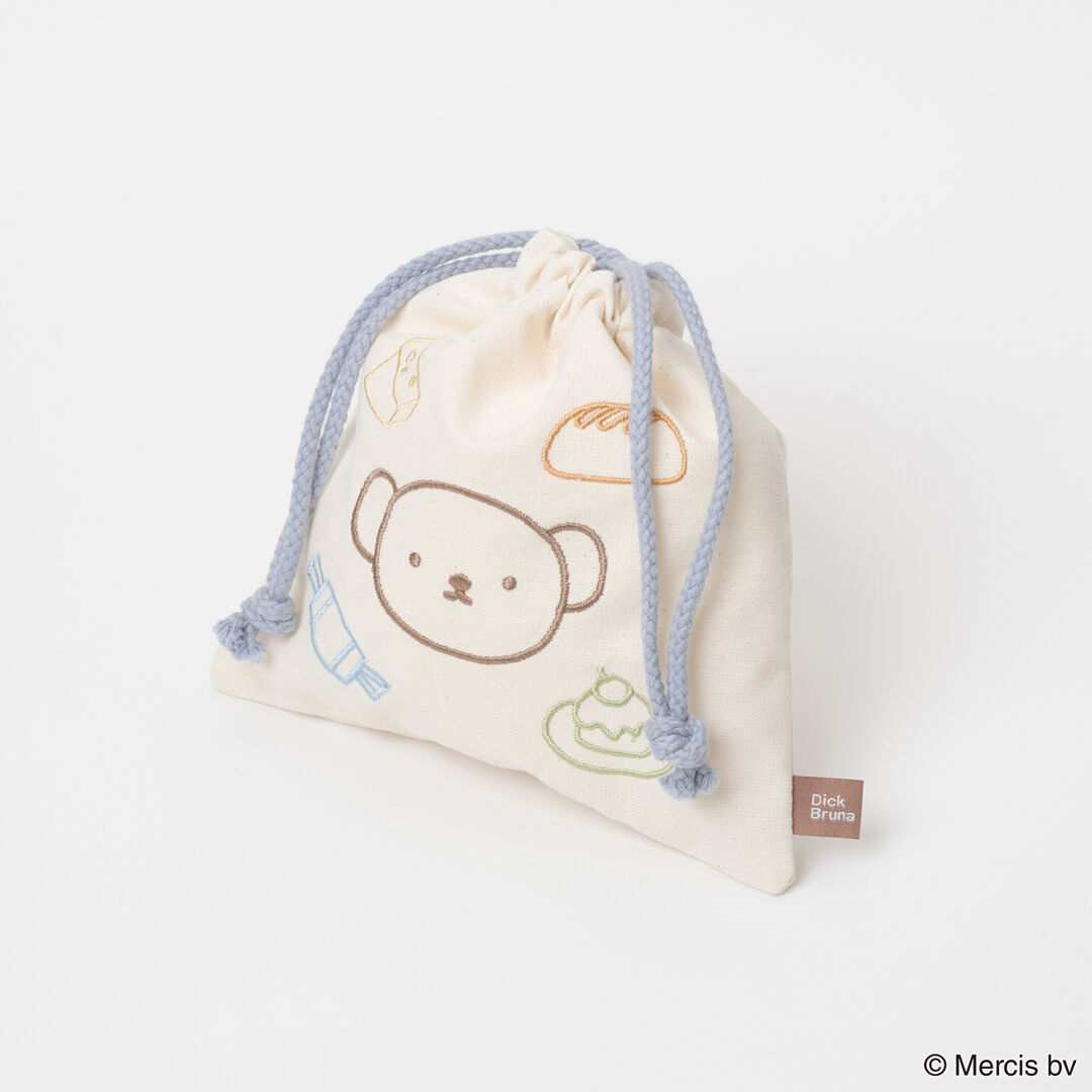  「BRUNA Colorful Line 巾着」|ポーチ|