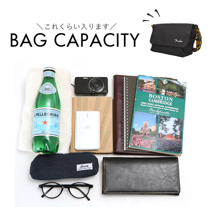 BACKYARD FAMILY「Fender フェンダー メッセンジャーバッグ 6052 通販 メッセンジャーバック」|ショルダー・メッセンジャー|