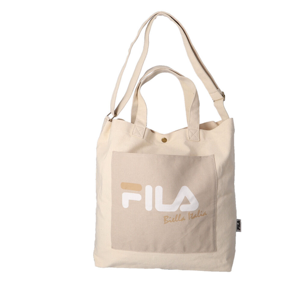 BACKYARD FAMILY「FILA バッグ 通販 フィラ トートバッグ ショルダーバッグ 2way トート トートバック」|トートバッグ|ホワイト3