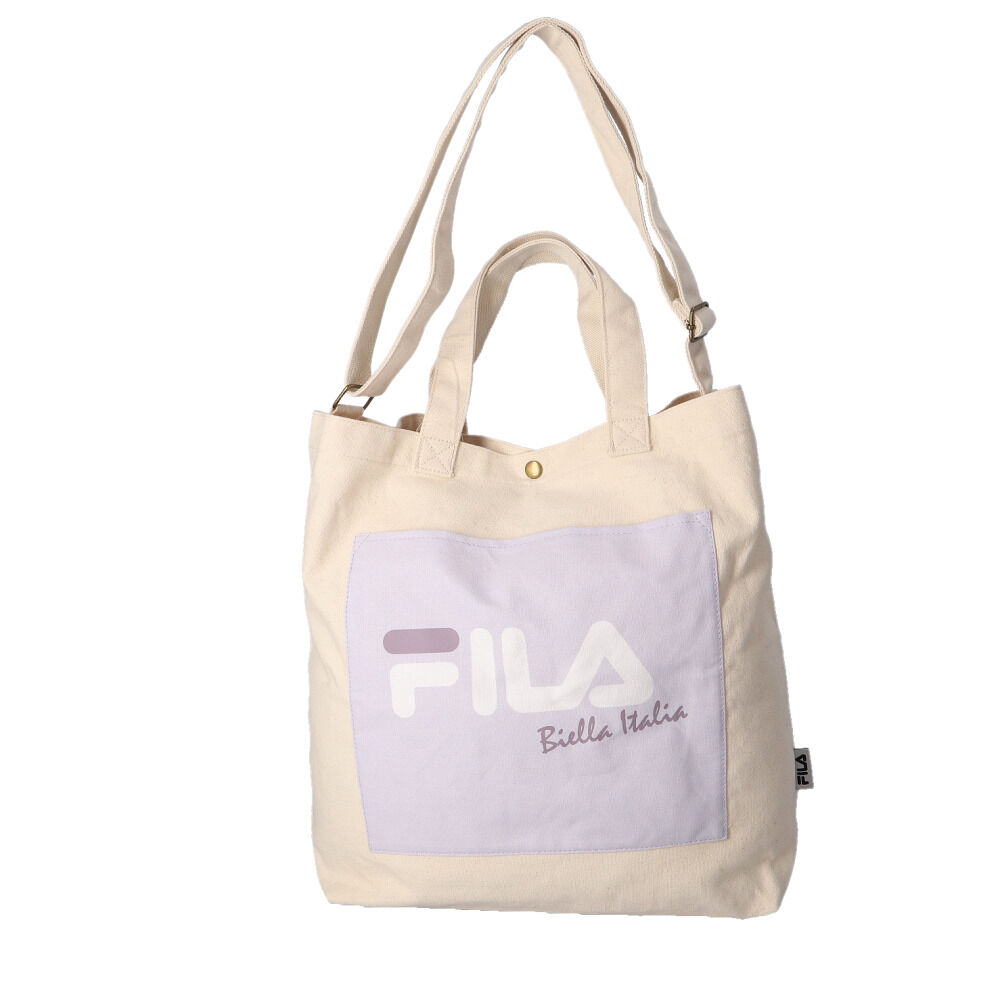 BACKYARD FAMILY「FILA バッグ 通販 フィラ トートバッグ ショルダーバッグ 2way トート トートバック」|トートバッグ|ホワイト4