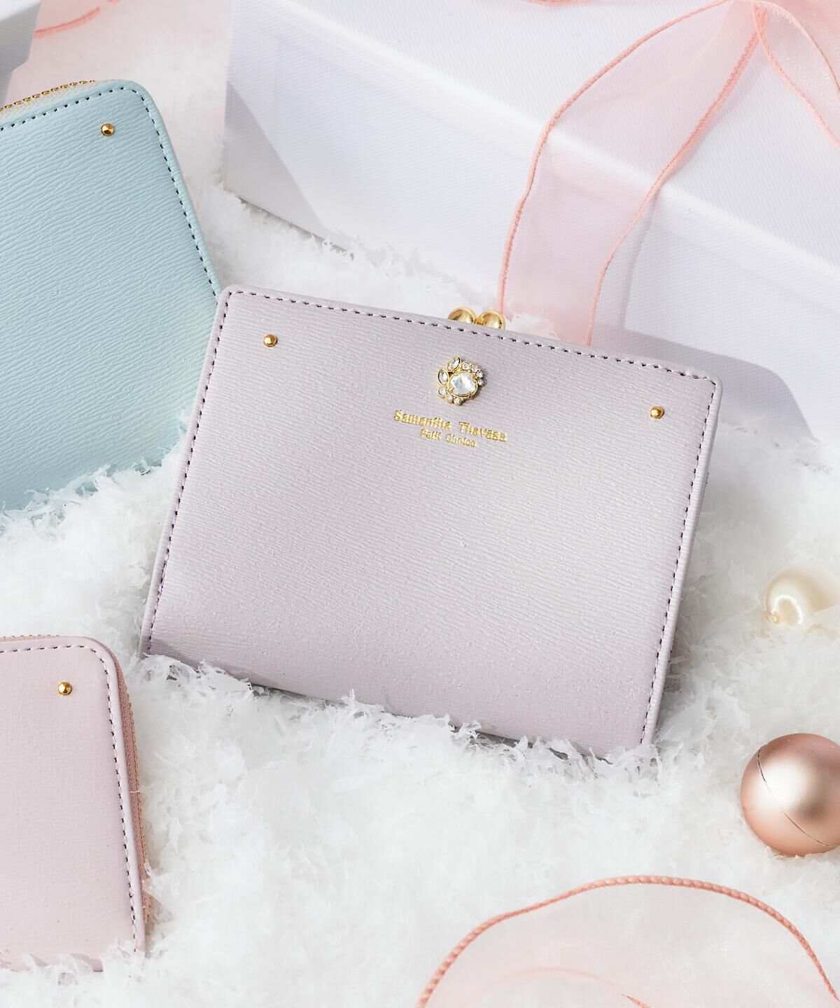 Samantha Thavasa Petit Choice「ビジュー 折財布」|財布|